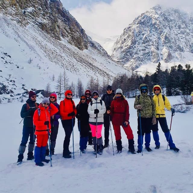 Долина Актру и Цветение маральника