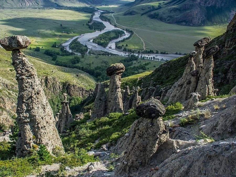 Каменные грибы