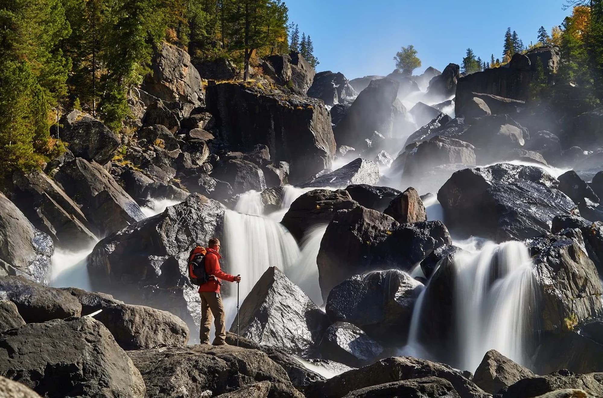 Водопад Учар