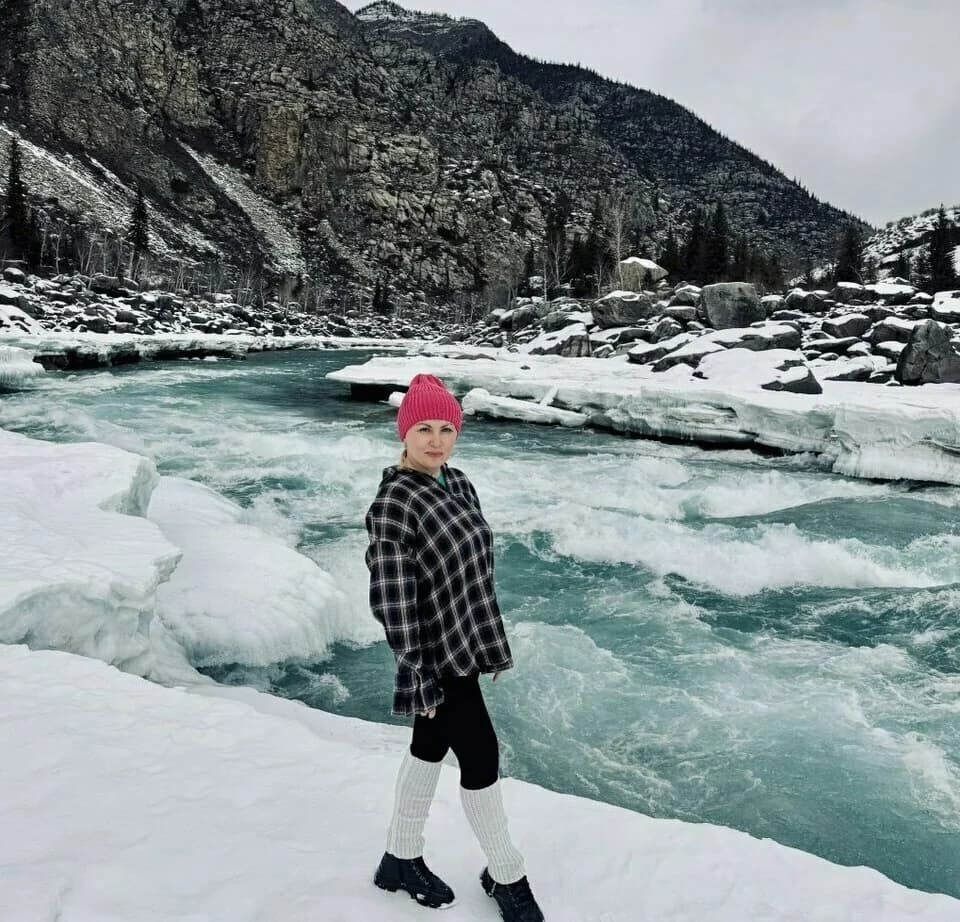 Голубое озеро