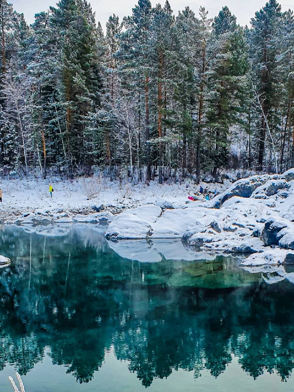 Голубые глаза Катуни